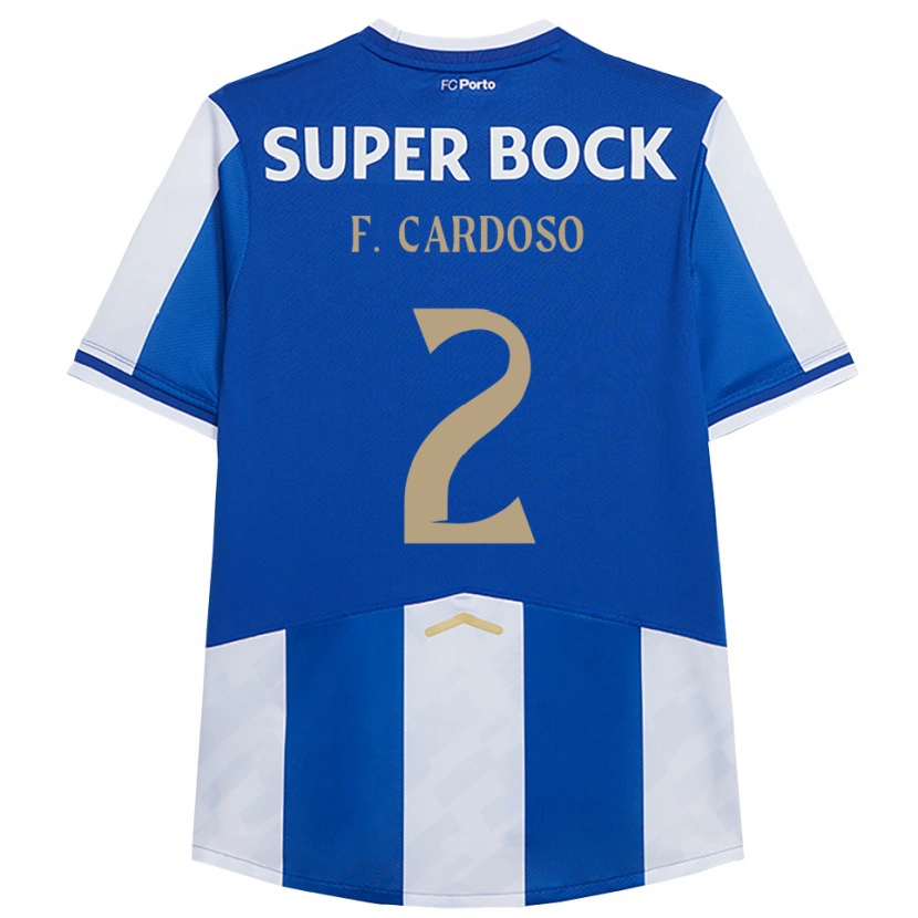 Danxen Herren Fábio Cardoso #2 Blau Weiß Heimtrikot Trikot 2025/26 T-Shirt Schweiz