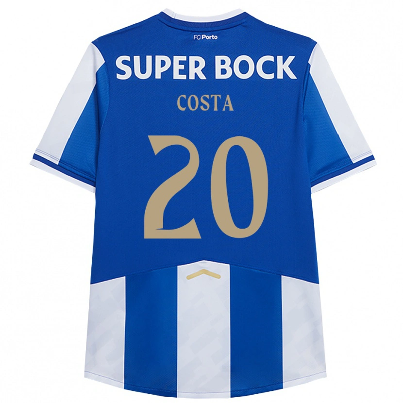 Danxen Herren Alberto Costa #20 Blau Weiß Heimtrikot Trikot 2025/26 T-Shirt Schweiz