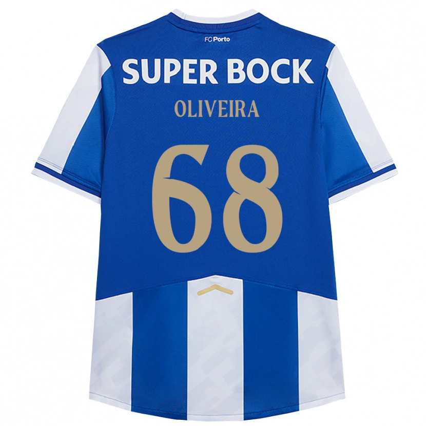 Danxen Herren André Oliveira #68 Blau Weiß Heimtrikot Trikot 2025/26 T-Shirt Schweiz
