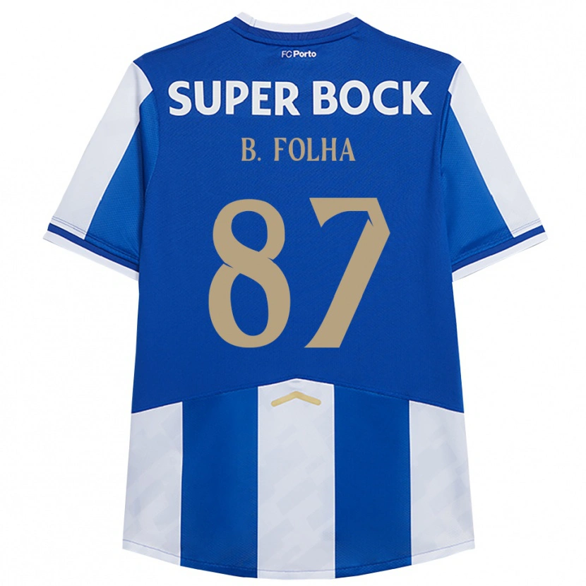 Danxen Herren Bernardo Folha #87 Blau Weiß Heimtrikot Trikot 2025/26 T-Shirt Schweiz