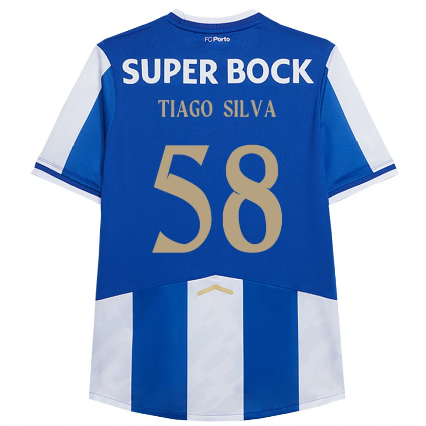 Danxen Herren Tiago Silva #58 Blau Weiß Heimtrikot Trikot 2025/26 T-Shirt Schweiz