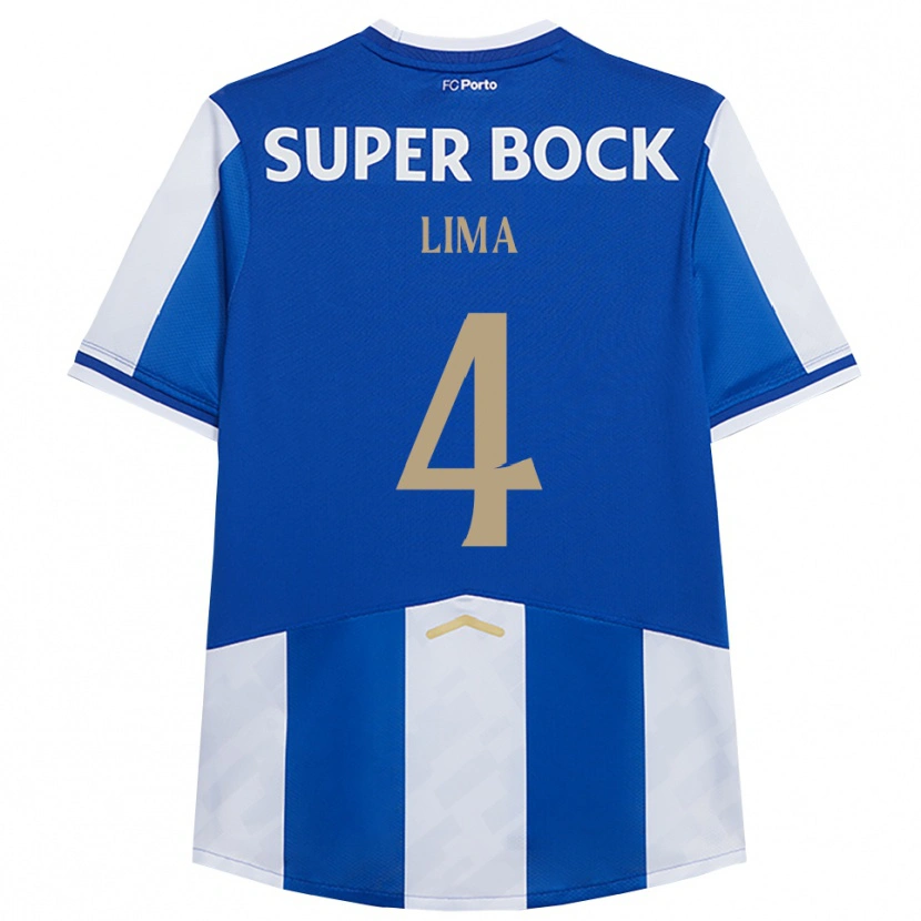 Danxen Herren Karoline Lima #4 Blau Weiß Heimtrikot Trikot 2025/26 T-Shirt Schweiz