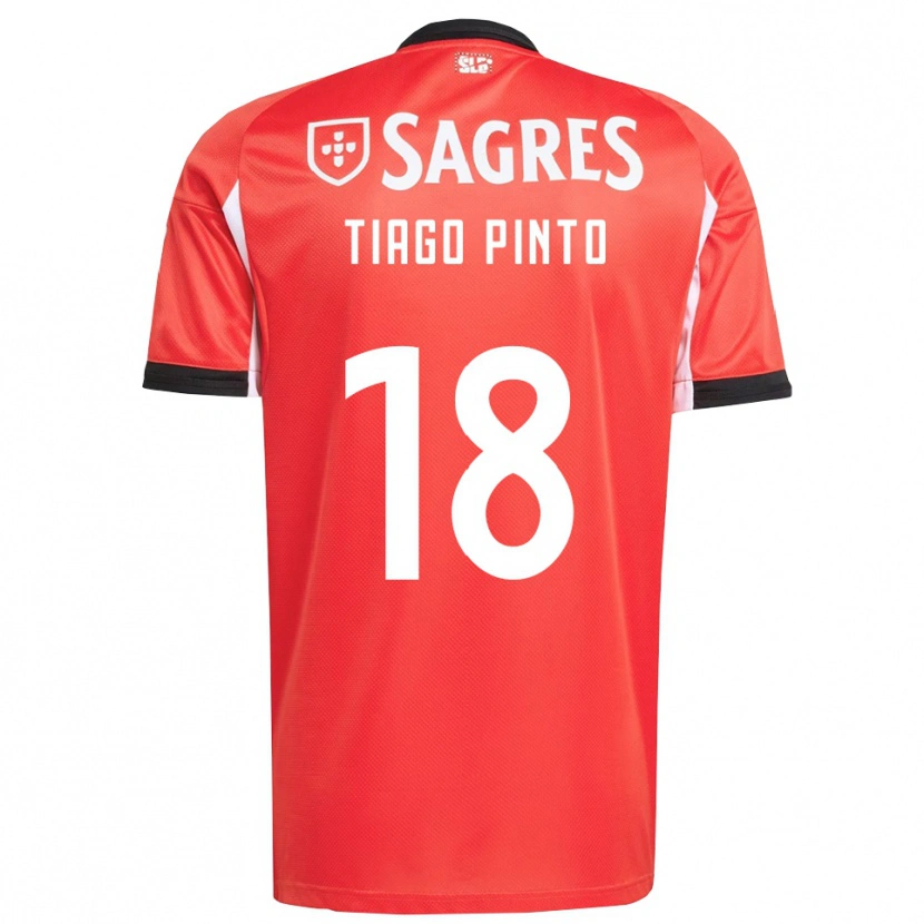 Danxen Herren Tiago Pinto #18 Rot Weiß Heimtrikot Trikot 2025/26 T-Shirt Schweiz