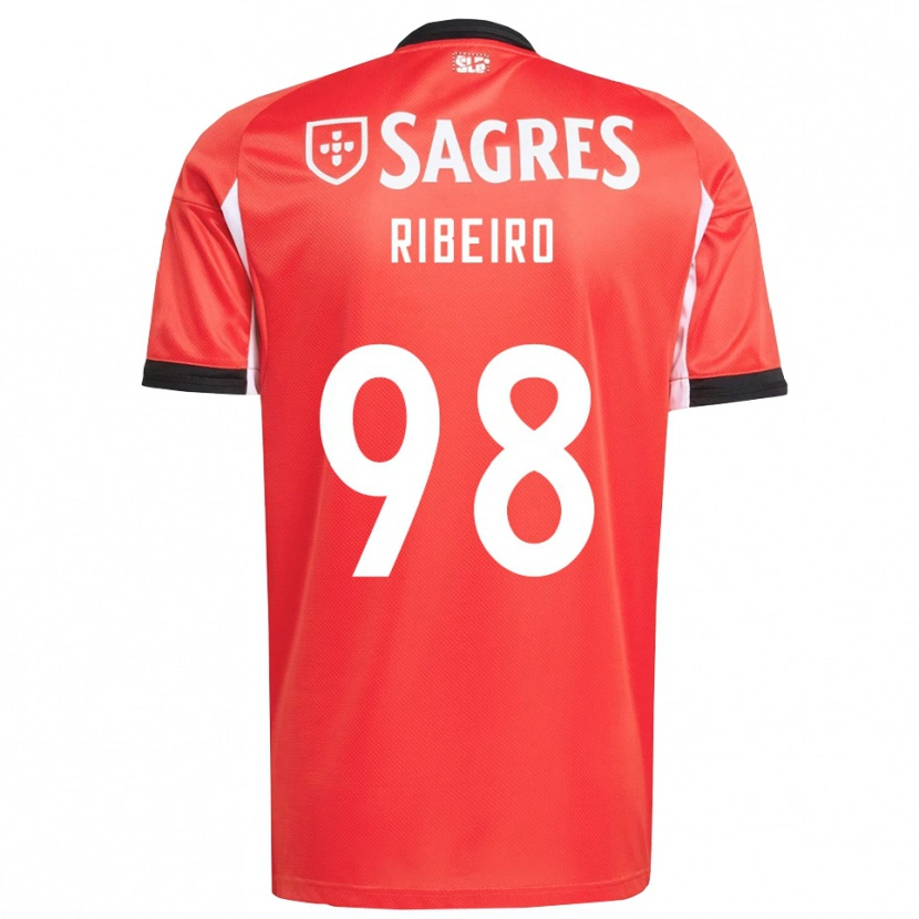 Danxen Herren Ricardo Ribeiro #98 Rot Weiß Heimtrikot Trikot 2025/26 T-Shirt Schweiz