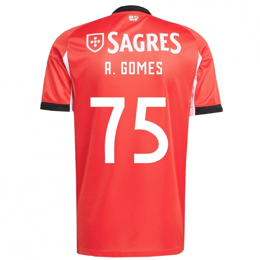 Danxen Herren André Gomes #75 Rot Weiß Heimtrikot Trikot 2025/26 T-Shirt Schweiz