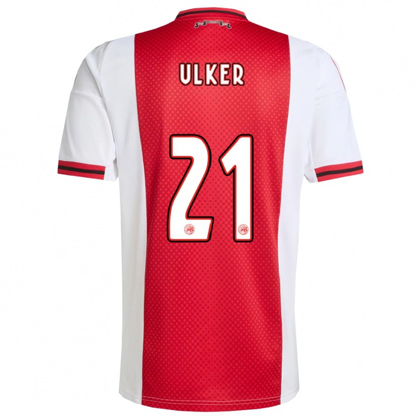 Danxen Herren Ufuk Ulker #21 Rot Weiß Heimtrikot Trikot 2025/26 T-Shirt Schweiz