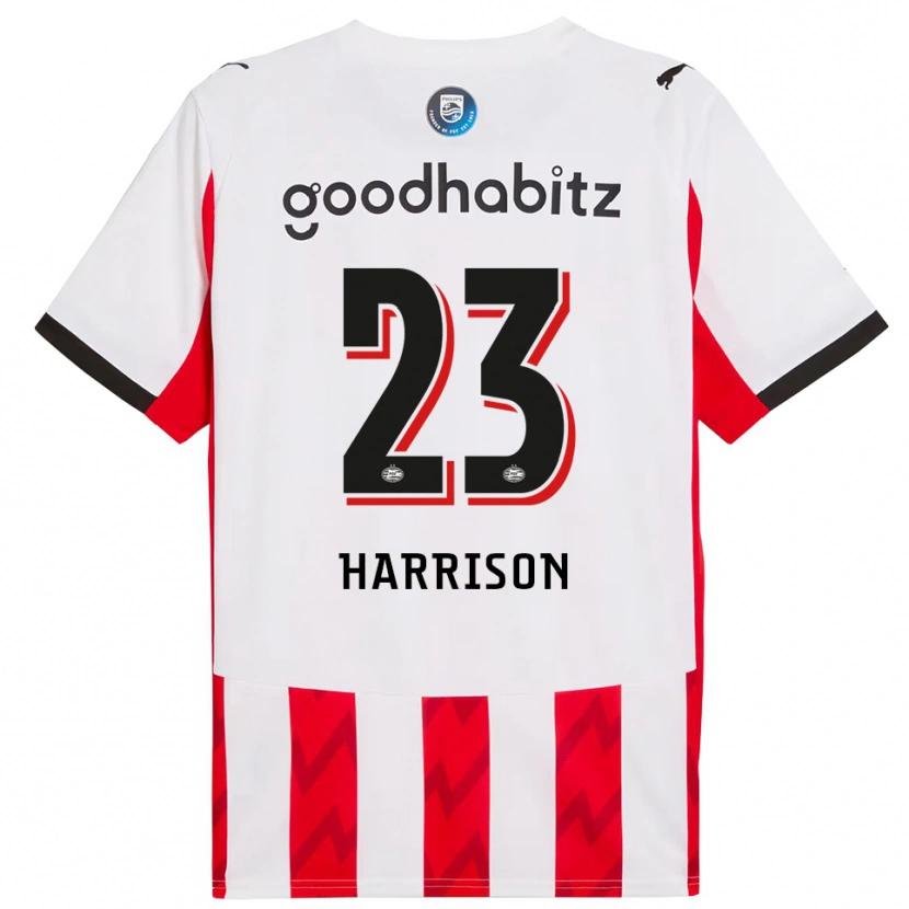 Danxen Herren Amy Harrison #23 Rot Weiß Heimtrikot Trikot 2025/26 T-Shirt Schweiz