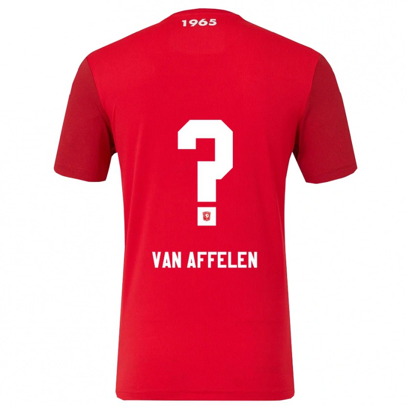 Danxen Herren Pim Van Affelen Van Saemsfoort #0 Rot Weiß Heimtrikot Trikot 2025/26 T-Shirt Schweiz