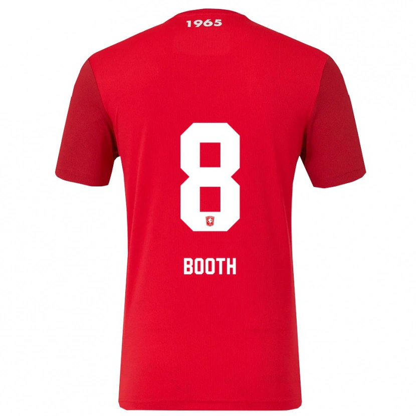 Danxen Herren Taylor Booth #8 Rot Weiß Heimtrikot Trikot 2025/26 T-Shirt Schweiz