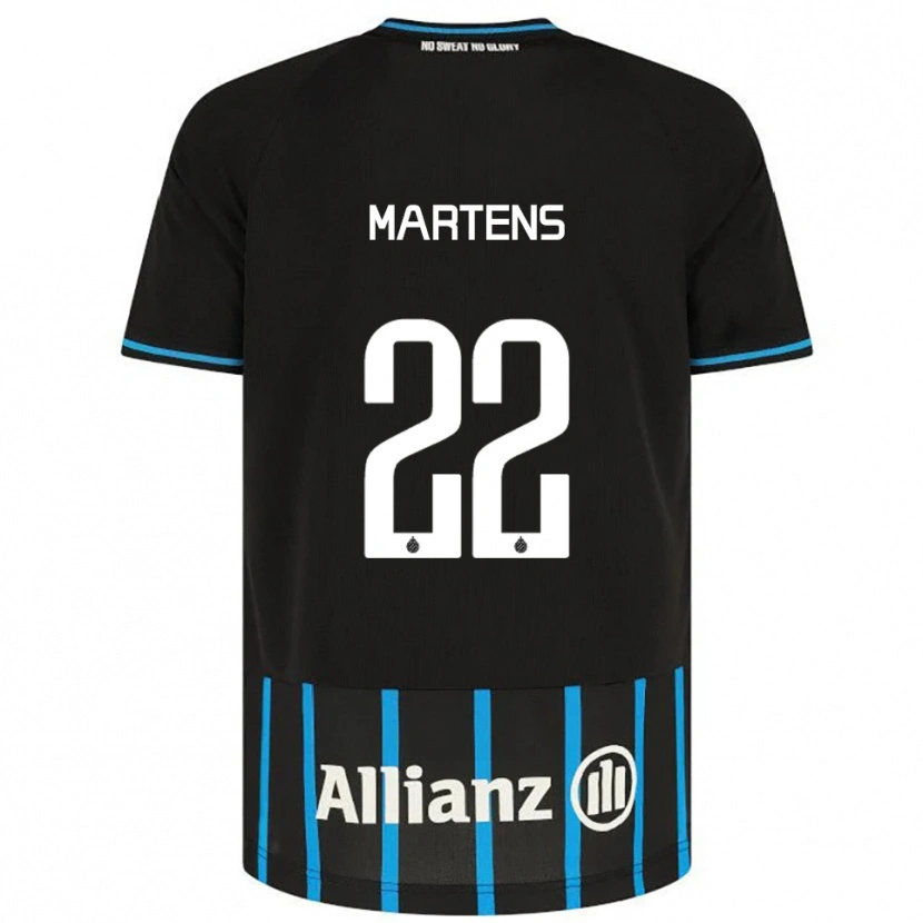 Danxen Herren Quinze Martens #22 Schwarz Blau Heimtrikot Trikot 2025/26 T-Shirt Schweiz