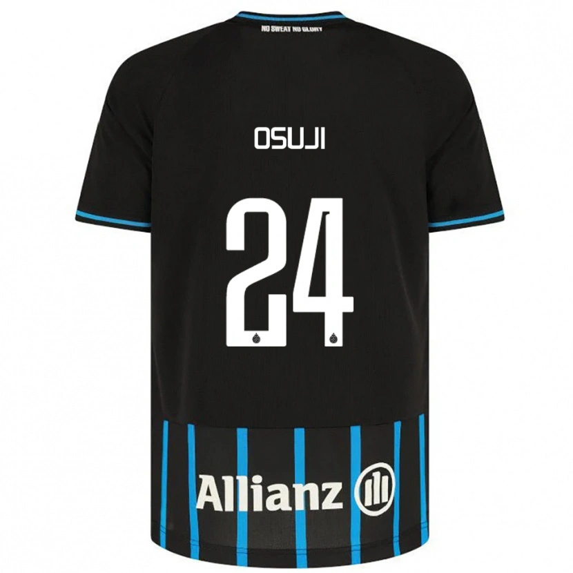 Danxen Herren Vince Osuji #24 Schwarz Blau Heimtrikot Trikot 2025/26 T-Shirt Schweiz