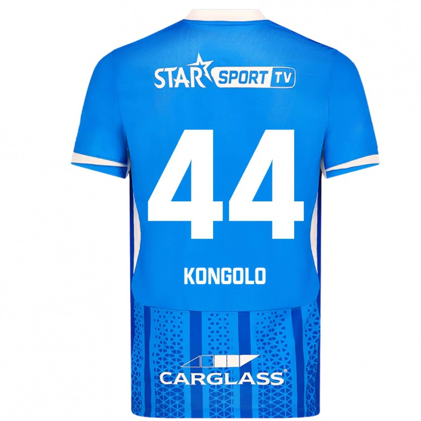 Danxen Herren Josué Kongolo #44 Blau Weiß Heimtrikot Trikot 2025/26 T-Shirt Schweiz