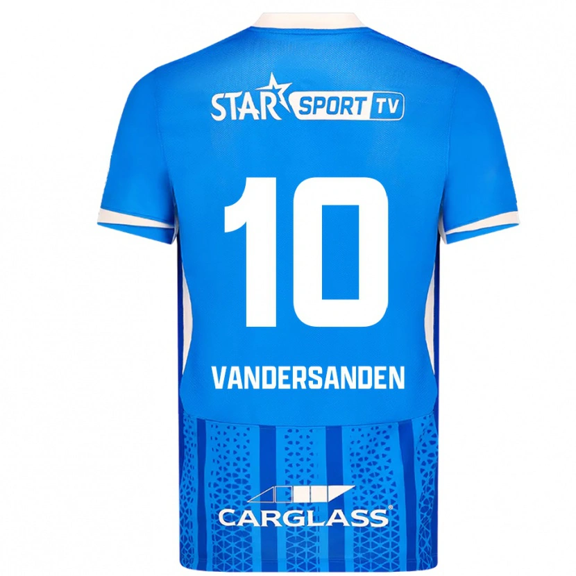 Danxen Herren Sien Vandersanden #10 Blau Weiß Heimtrikot Trikot 2025/26 T-Shirt Schweiz