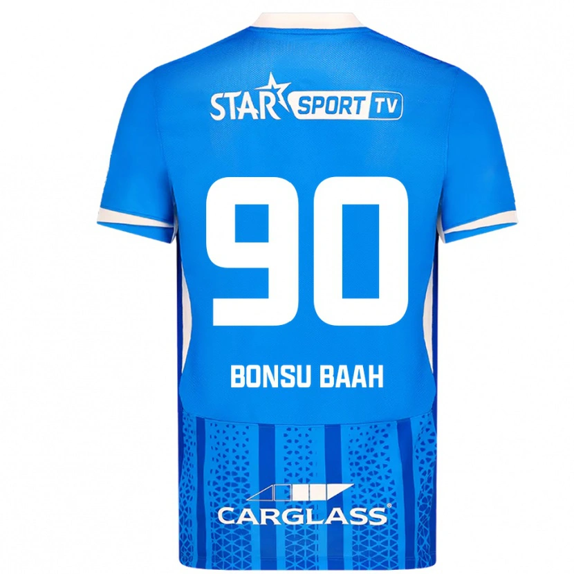 Danxen Herren Christopher Bonsu Baah #90 Blau Weiß Heimtrikot Trikot 2025/26 T-Shirt Schweiz