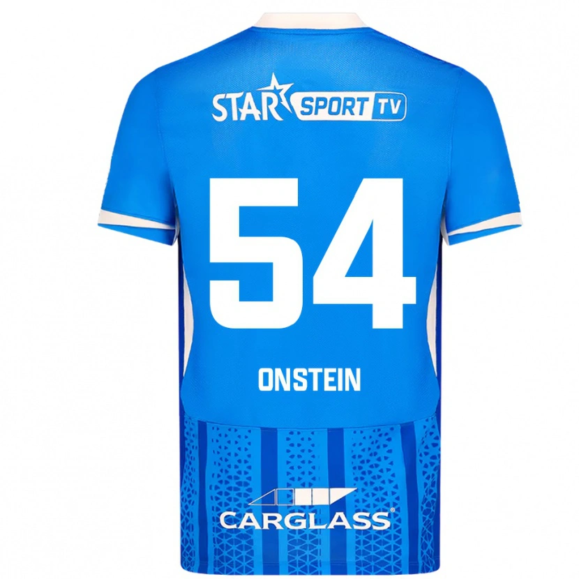 Danxen Herren Juwensley Onstein #54 Blau Weiß Heimtrikot Trikot 2025/26 T-Shirt Schweiz