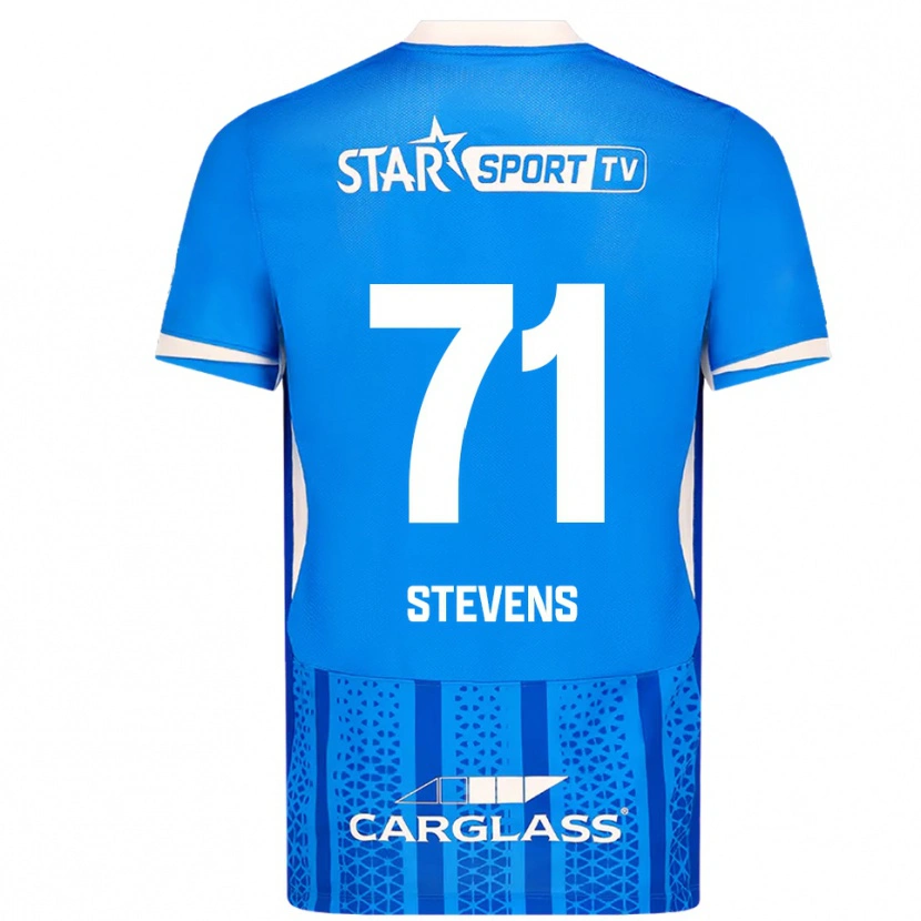 Danxen Herren Brent Stevens #71 Blau Weiß Heimtrikot Trikot 2025/26 T-Shirt Schweiz