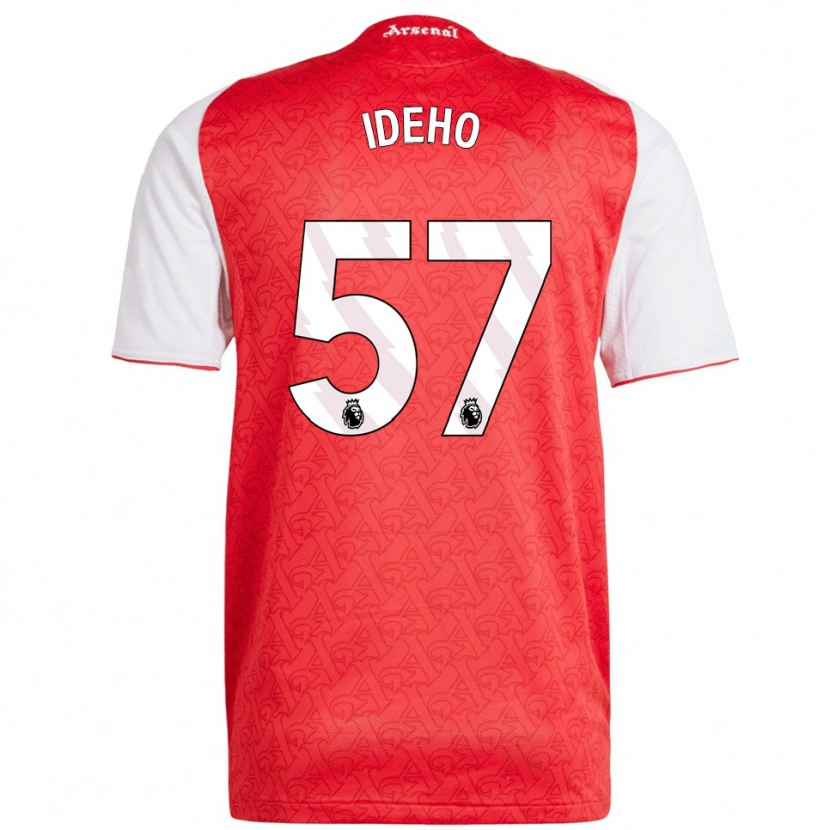 Danxen Herren Joel Ideho #57 Rot Weiß Heimtrikot Trikot 2025/26 T-Shirt Schweiz