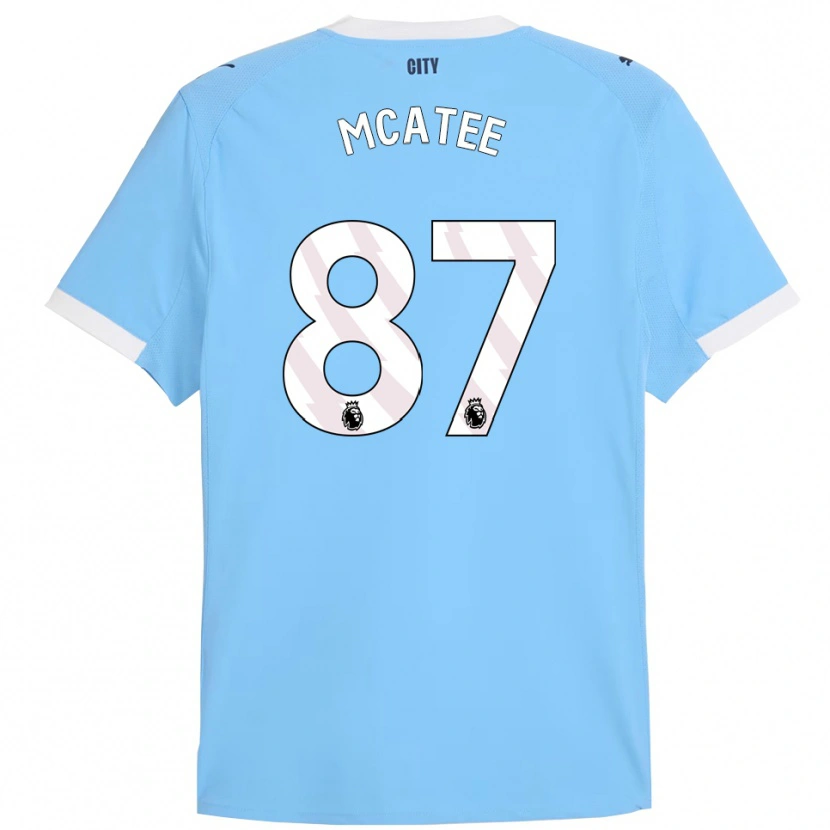 Danxen Herren James Mcatee #87 Himmelblau Weiß Heimtrikot Trikot 2025/26 T-Shirt Schweiz