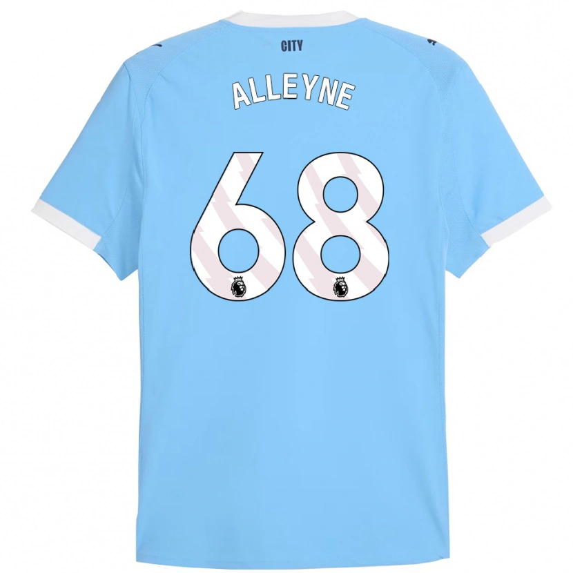 Danxen Herren Max Alleyne #68 Himmelblau Weiß Heimtrikot Trikot 2025/26 T-Shirt Schweiz