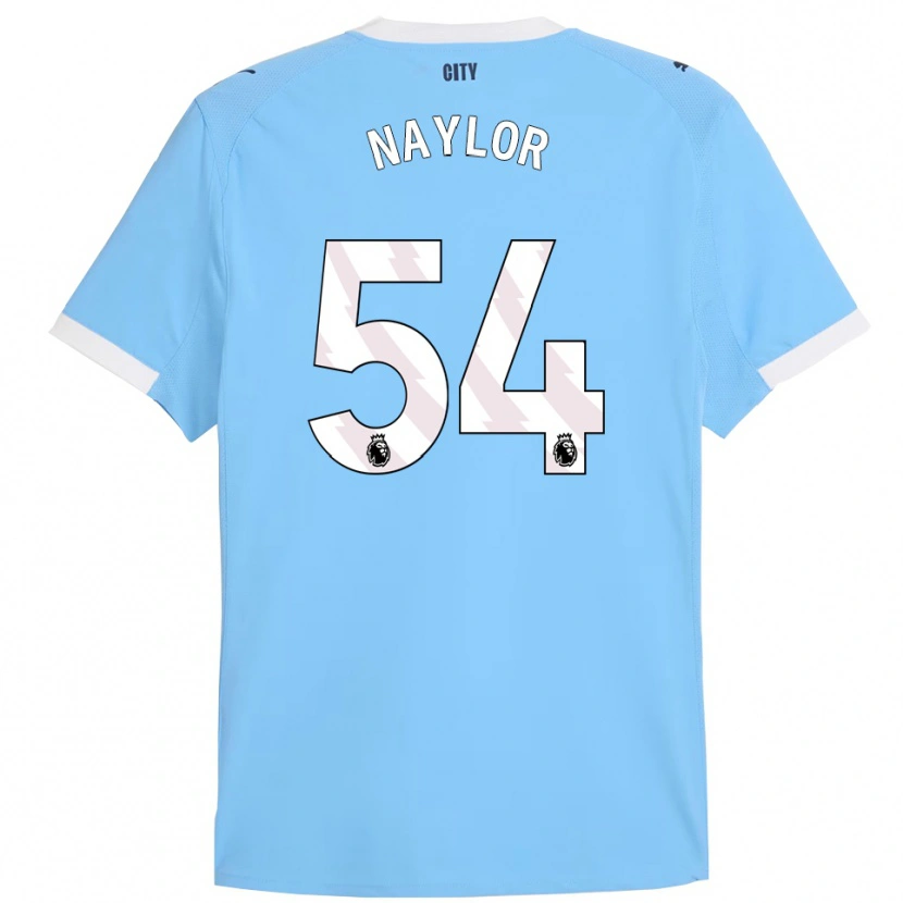 Danxen Herren Seb Naylor #54 Himmelblau Weiß Heimtrikot Trikot 2025/26 T-Shirt Schweiz