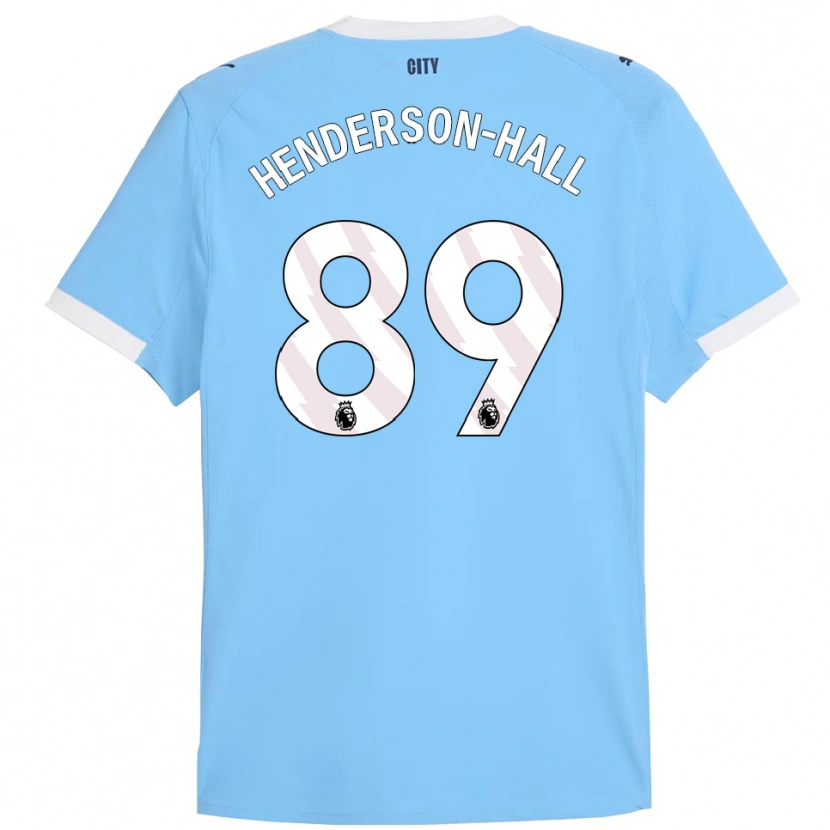 Danxen Herren Matty Henderson-Hall #89 Himmelblau Weiß Heimtrikot Trikot 2025/26 T-Shirt Schweiz