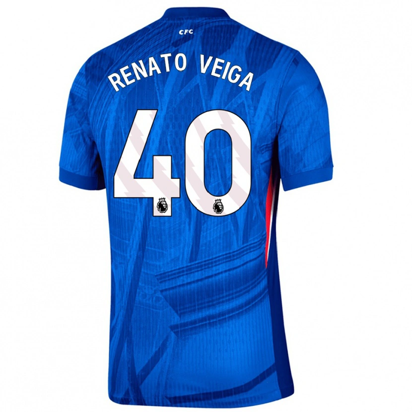Danxen Herren Renato Veiga #40 Blau Weiß Heimtrikot Trikot 2025/26 T-Shirt Schweiz