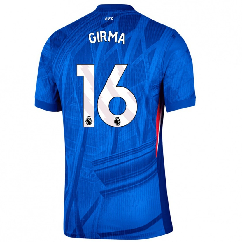 Danxen Herren Naomi Girma #16 Blau Weiß Heimtrikot Trikot 2025/26 T-Shirt Schweiz