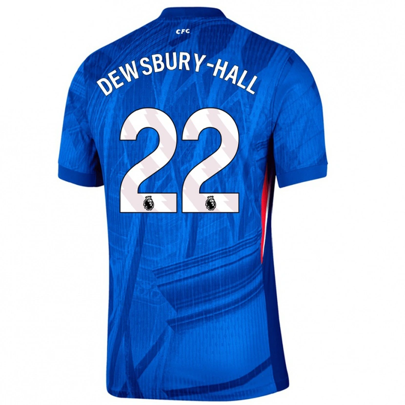 Danxen Herren Kiernan Dewsbury-Hall #22 Blau Weiß Heimtrikot Trikot 2025/26 T-Shirt Schweiz