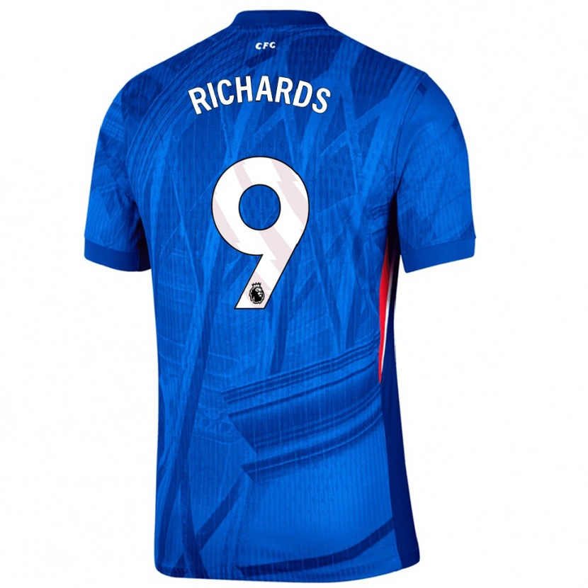 Danxen Herren Dujuan Richards #9 Blau Weiß Heimtrikot Trikot 2025/26 T-Shirt Schweiz