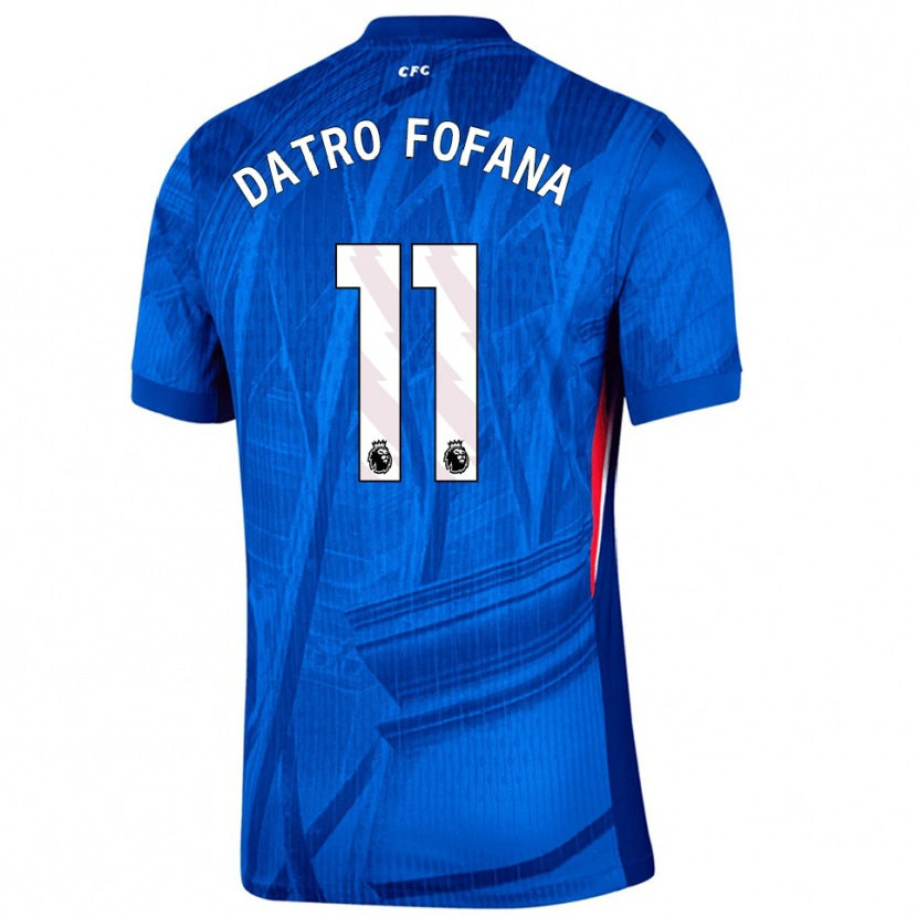 Danxen Herren David Datro Fofana #11 Blau Weiß Heimtrikot Trikot 2025/26 T-Shirt Schweiz