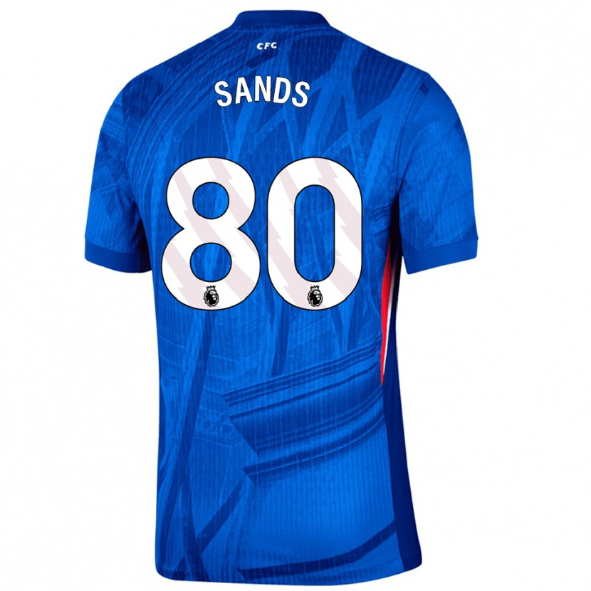 Danxen Herren Hudson Sands #80 Blau Weiß Heimtrikot Trikot 2025/26 T-Shirt Schweiz