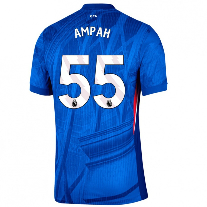Danxen Herren Ato Ampah #55 Blau Weiß Heimtrikot Trikot 2025/26 T-Shirt Schweiz