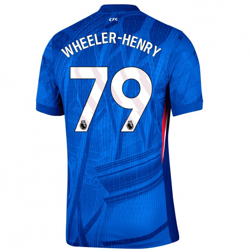Danxen Herren Joseph Wheeler-Henry #79 Blau Weiß Heimtrikot Trikot 2025/26 T-Shirt Schweiz