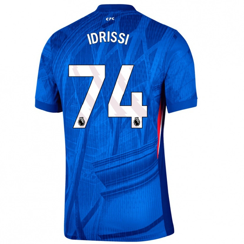 Danxen Herren Yahya Idrissi #74 Blau Weiß Heimtrikot Trikot 2025/26 T-Shirt Schweiz