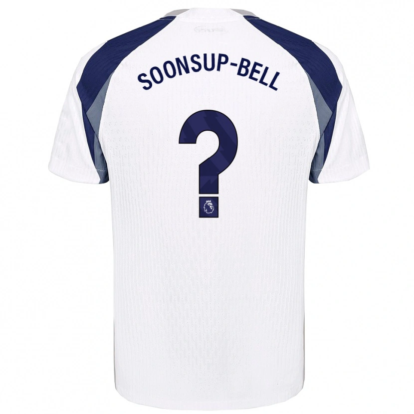 Danxen Herren Jude Soonsup-Bell #0 Weiß Marineblau Heimtrikot Trikot 2025/26 T-Shirt Schweiz