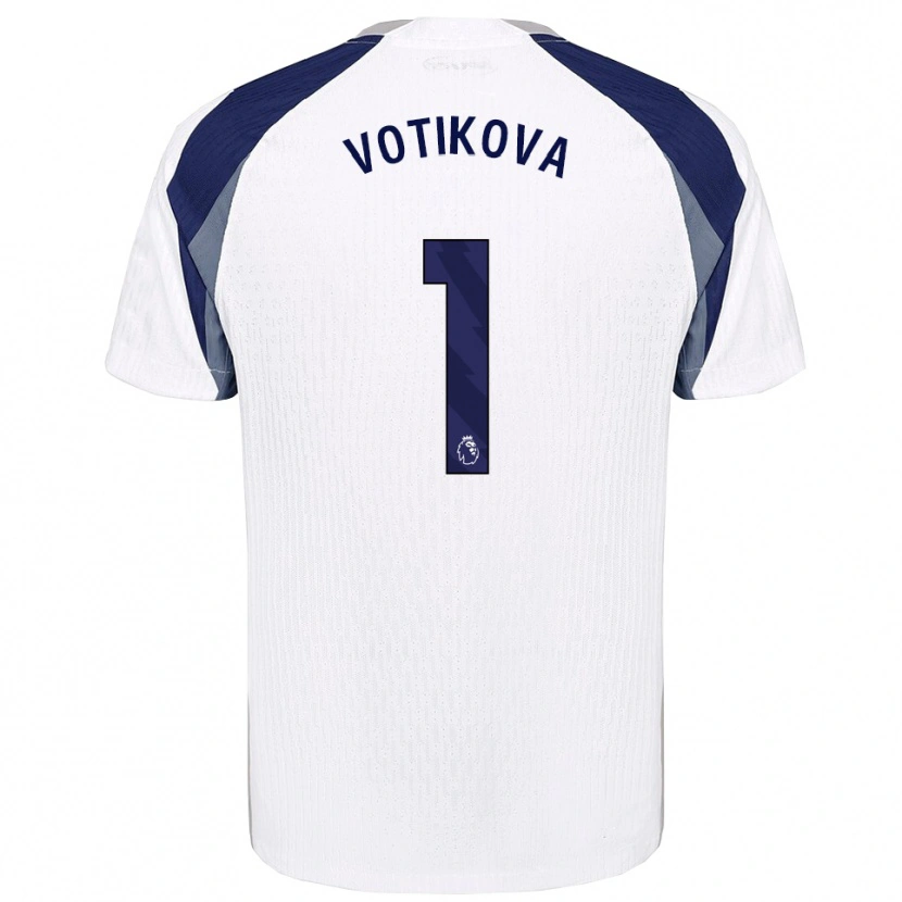 Danxen Herren Barbora Votíková #1 Weiß Marineblau Heimtrikot Trikot 2025/26 T-Shirt Schweiz