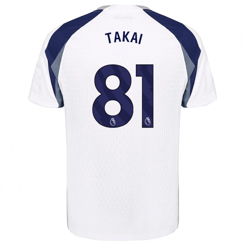 Danxen Herren Kota Takai #81 Weiß Marineblau Heimtrikot Trikot 2025/26 T-Shirt Schweiz