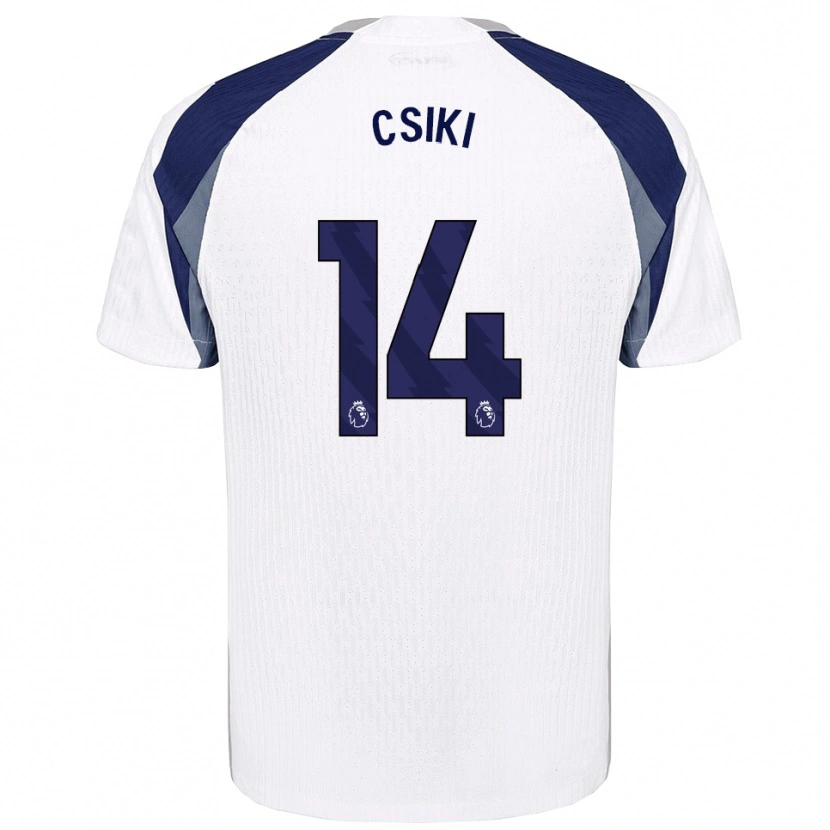 Danxen Herren Anna Csiki #14 Weiß Marineblau Heimtrikot Trikot 2025/26 T-Shirt Schweiz