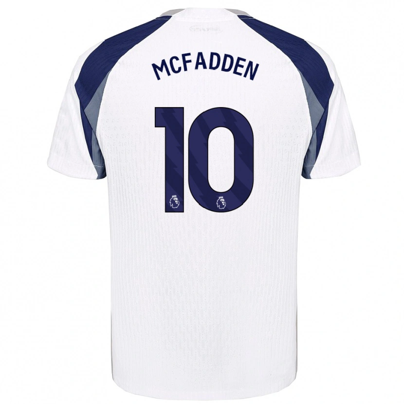 Danxen Herren Max Mcfadden #10 Weiß Marineblau Heimtrikot Trikot 2025/26 T-Shirt Schweiz
