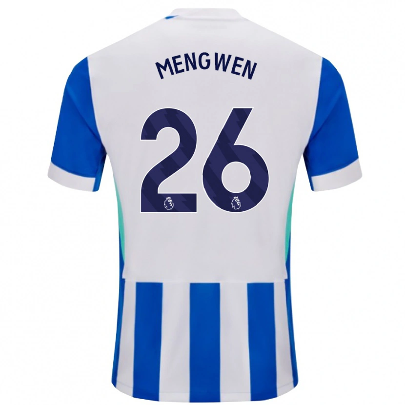 Danxen Herren Li Mengwen #26 Blau Weiß Heimtrikot Trikot 2025/26 T-Shirt Schweiz