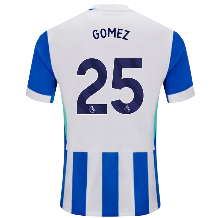 Danxen Herren Diego Gómez #25 Blau Weiß Heimtrikot Trikot 2025/26 T-Shirt Schweiz