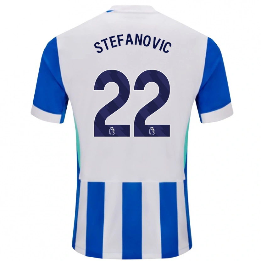 Danxen Herren Dejana Stefanović #22 Blau Weiß Heimtrikot Trikot 2025/26 T-Shirt Schweiz