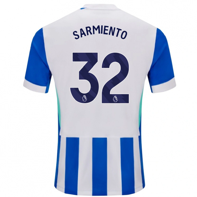 Danxen Herren Jeremy Sarmiento #32 Blau Weiß Heimtrikot Trikot 2025/26 T-Shirt Schweiz