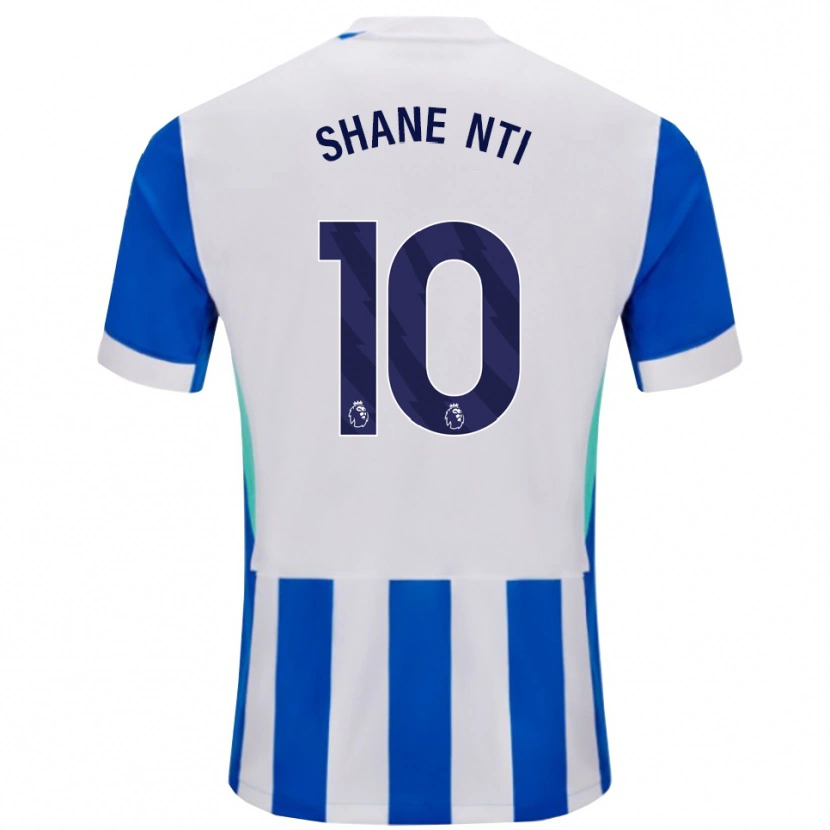 Danxen Herren Shane Nti #10 Blau Weiß Heimtrikot Trikot 2025/26 T-Shirt Schweiz