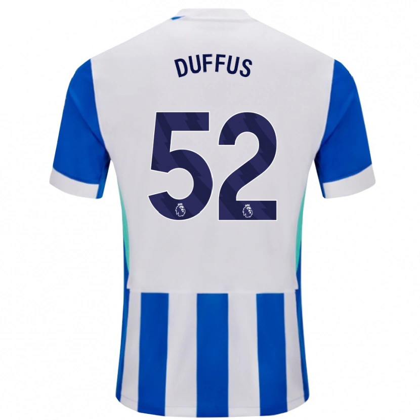 Danxen Herren Joshua Duffus #52 Blau Weiß Heimtrikot Trikot 2025/26 T-Shirt Schweiz