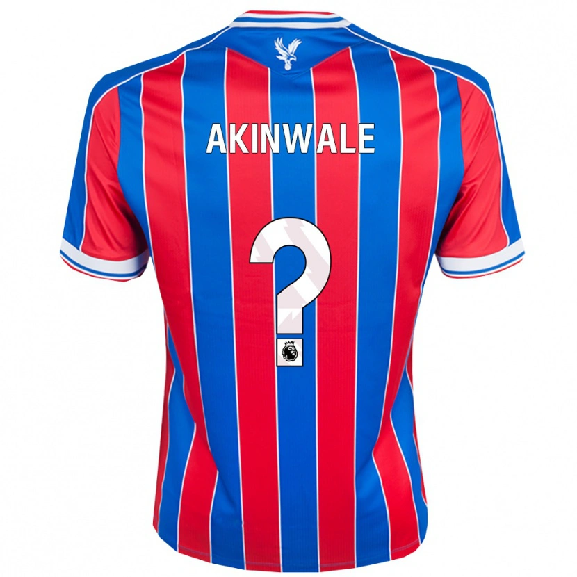 Danxen Herren Victor Akinwale #0 Blau Rot Weiß Heimtrikot Trikot 2025/26 T-Shirt Schweiz
