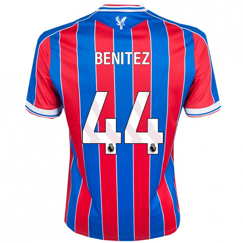 Danxen Herren Walter Benítez #44 Blau Rot Weiß Heimtrikot Trikot 2025/26 T-Shirt Schweiz