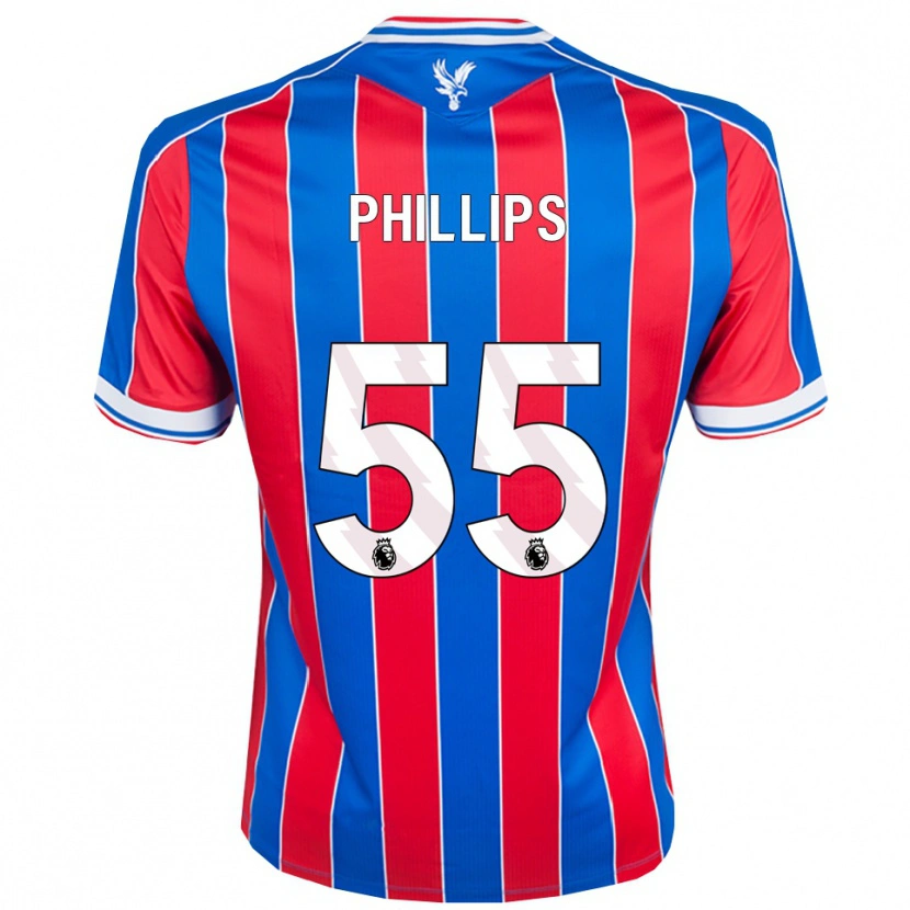Danxen Herren Killian Phillips #55 Blau Rot Weiß Heimtrikot Trikot 2025/26 T-Shirt Schweiz