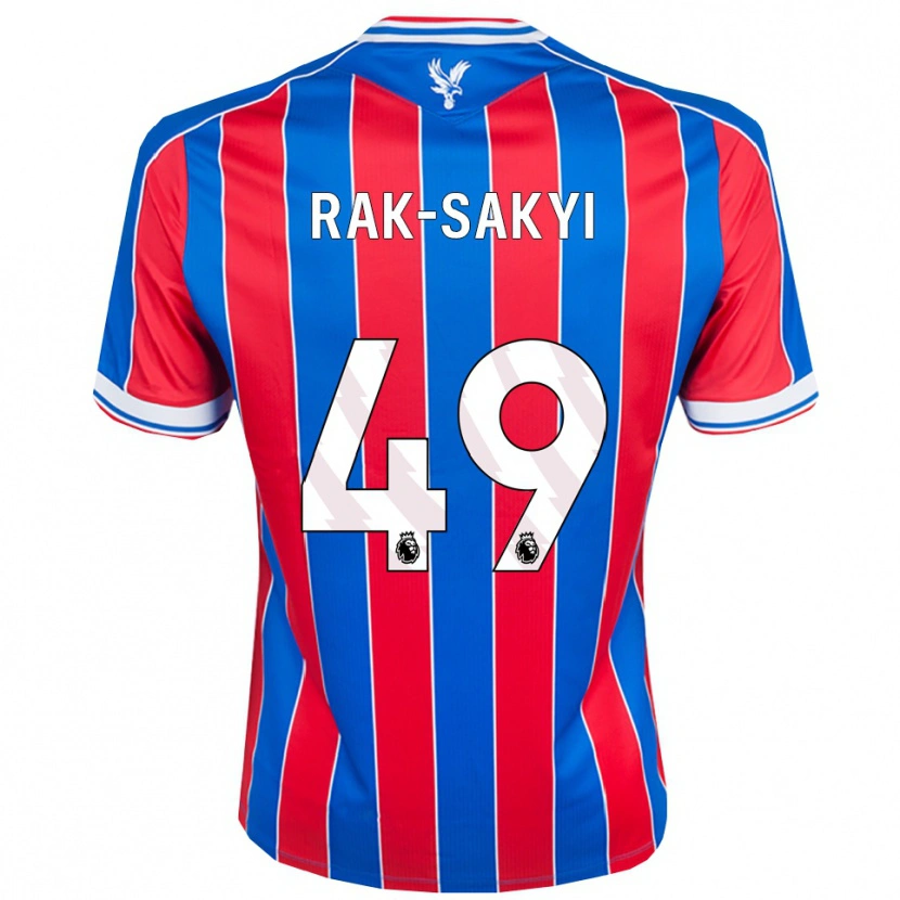 Danxen Herren Jesurun Rak-Sakyi #49 Blau Rot Weiß Heimtrikot Trikot 2025/26 T-Shirt Schweiz