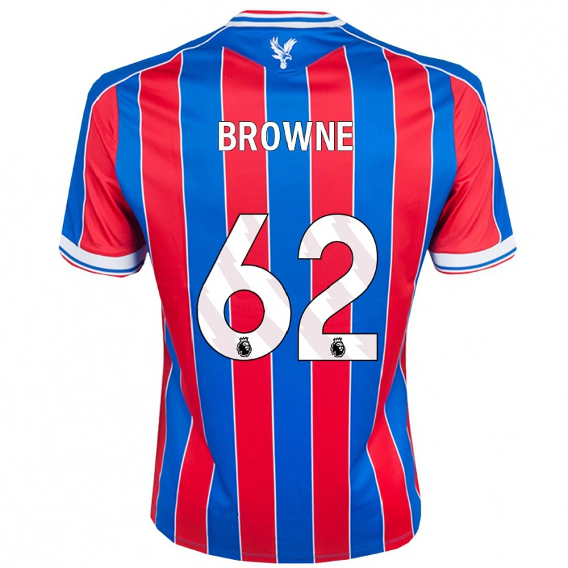Danxen Herren Luke Browne #62 Blau Rot Weiß Heimtrikot Trikot 2025/26 T-Shirt Schweiz